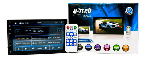 Central Multimidia Mp5 7 Ht-3000 Usb Bt Camera De Re