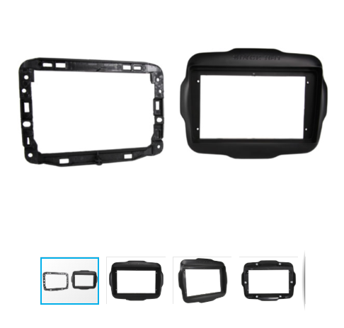 MOLDURA RENEGADE 9 POLEGADAS (2015/...) PRETO