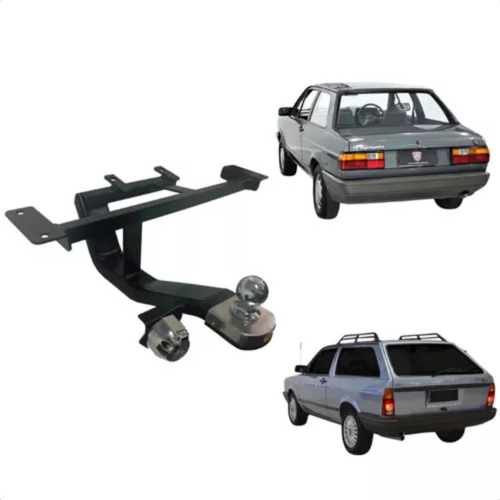 Engate Completo Fixo Vw Parati Voyage 1987 Até 1994 Quadrado VW5018