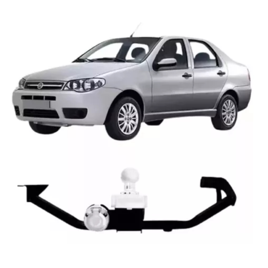 Engate Reforçado Fiat Siena 1997 Até 2016 700kg + Rabicho
