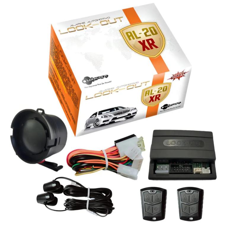 ALARME AL20 XRII COM 2 CONTROLES ACIONAMENTO