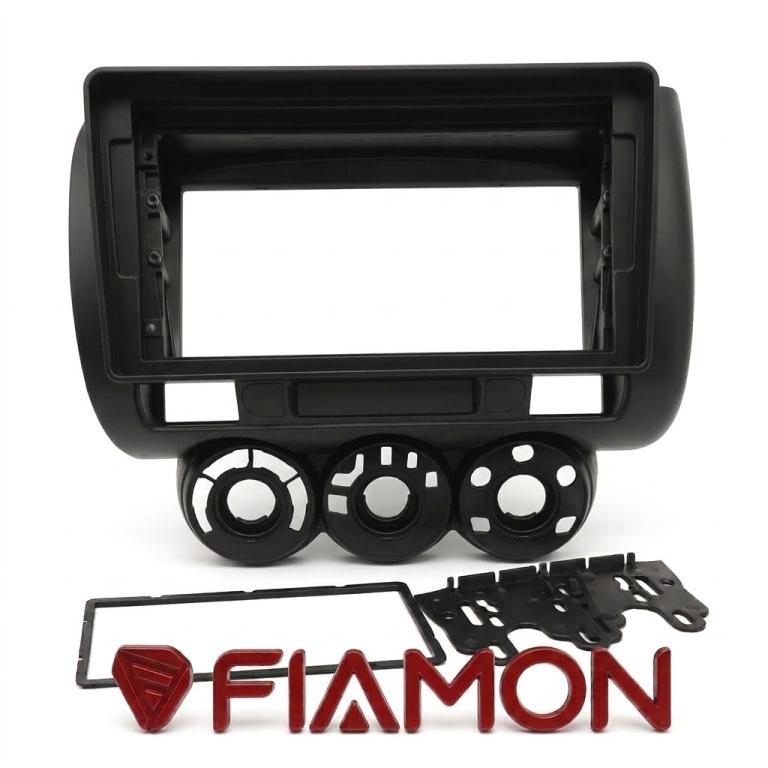 MOLDURA 9" FLUTUANTE HONDA FIT G1 2004/2008 FIAMON