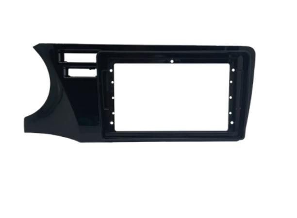 MOLDURA 9 FLUTUANTE HONDA CITY 2015/2021 COM BOTÃO AIRBAG DUPLO FIAMON BLACK PIANO FIAMON