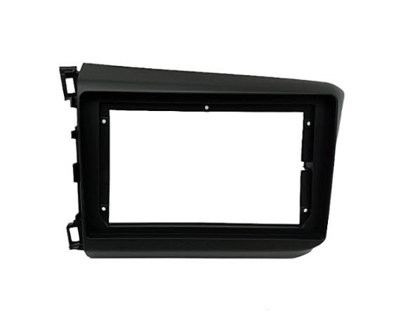 MOLDURA 9 HONDA CIVIC 2012/2016 PRETA FIAMON