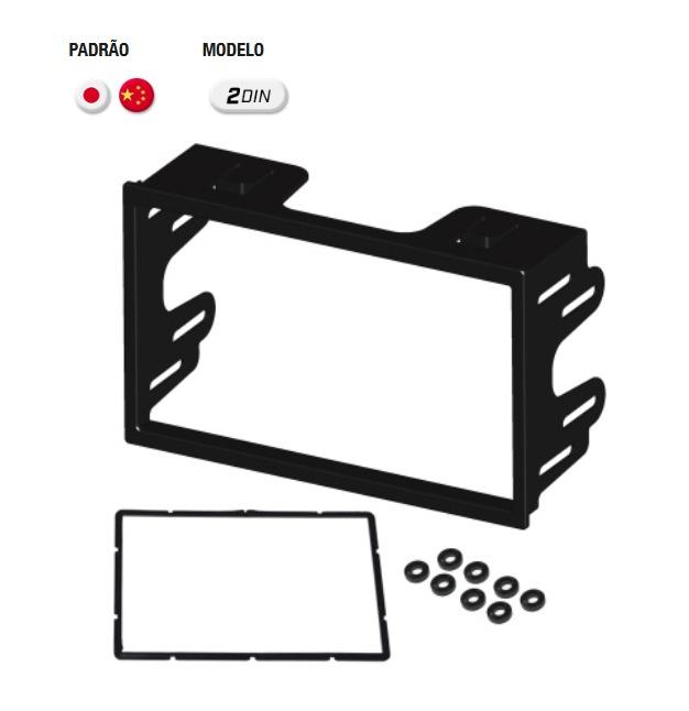 MOLDURA 7 UNIVERSAL PARA ADAPTAÇÃO (POLO/ GOLF/ FOX G2/ BORA/ PASSAT/ ECOSPORT E FIESTA) FIAMON