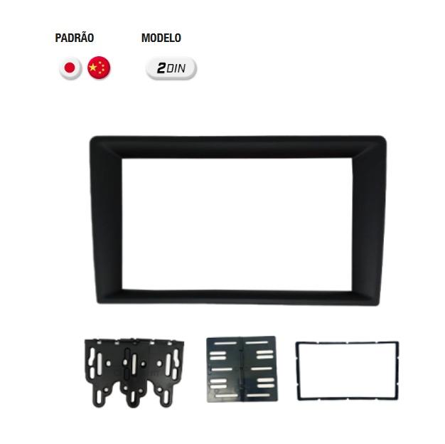 ADAPTADOR REDUTOR DE 9" CHINÊS PARA 6.8" E 7" CHINÊS/JAPONÊS PRETO FOSCO FIAMON