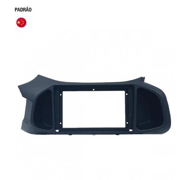 MOLDURA 9" CHEVROLET ONIX 2012/2019, ONIX JOY >2019, PRISMA G2 2013/2019 PRETO FOSCO FIAMON