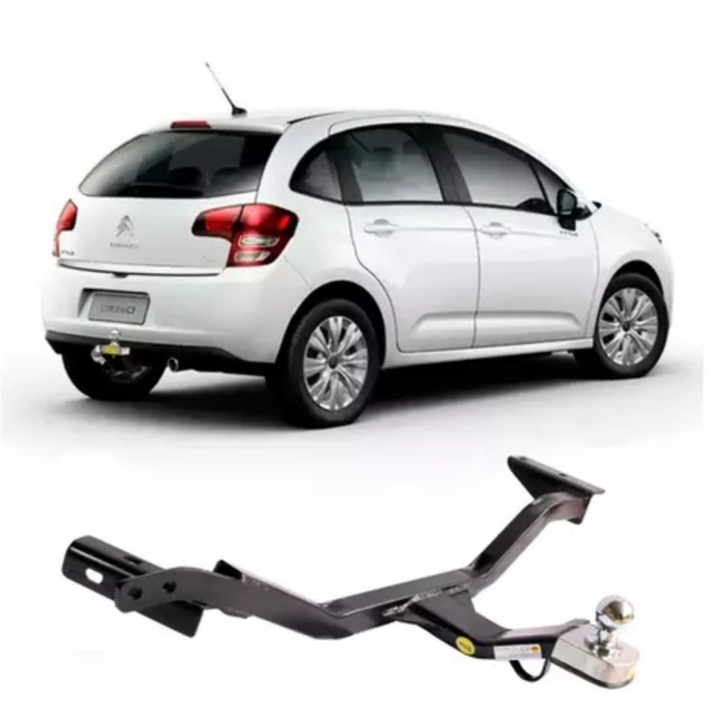 Engate Citroen C3 2006 A 2022 Reboque Rabicho Tração 700kg