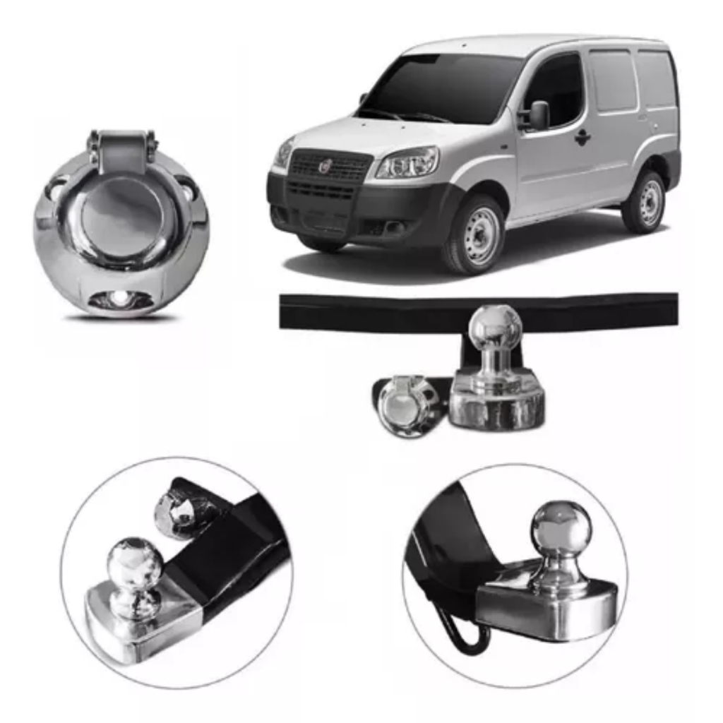 Engate Fixo Fiat Doblô Passageiro /cargo 2003 Até 2021 700kg