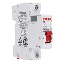 MINI DISJUNTOR UNIPOLAR DIN 40A STECK