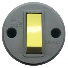 INTERRUPTOR V-60 EXT SOBREPOR RED CINZA 1 TECLA MARLUZ