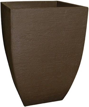 VASO JARDIM QUAD 54CM MODERNO CAFE JAPI