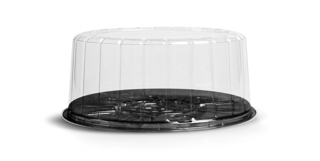 EMBALAGEM PARA TORTA 20CM F50 TAMPA MEDIA Ø25,5X10,7CM 50UN