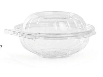 POTE 300ML MINI SALADEIRA TAMPA ALTA REDON C/ LACRE PET (2X50)