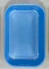 BANDEJA EPS MEDIA FF54 AZUL 21,7X14,5X3,5CM 400UN