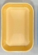 BANDEJA EPS MEDIA FF54 LARANJA 21,7X14,5X3,5CM 400UN