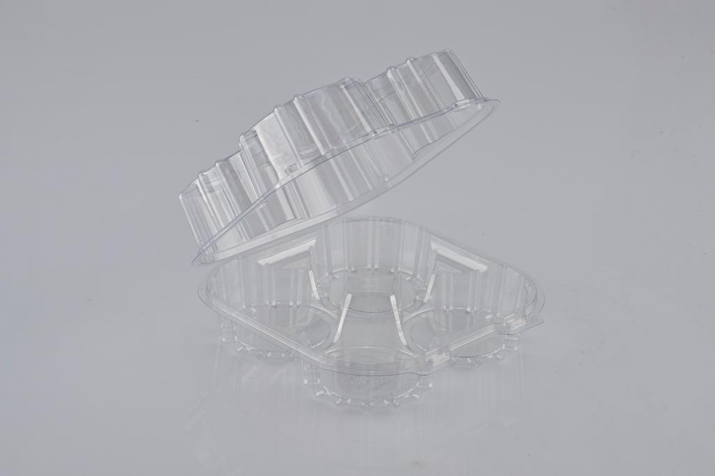 EMBALAGEM ARTIC 4 DIVISÓR F14/4 TAMPA ALTA 16,3X17X7CM