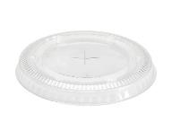TAMPA PLANA COM FURO PARA COPO PET Ø9,2 TAM Ø9,7X1,1CM 400UN