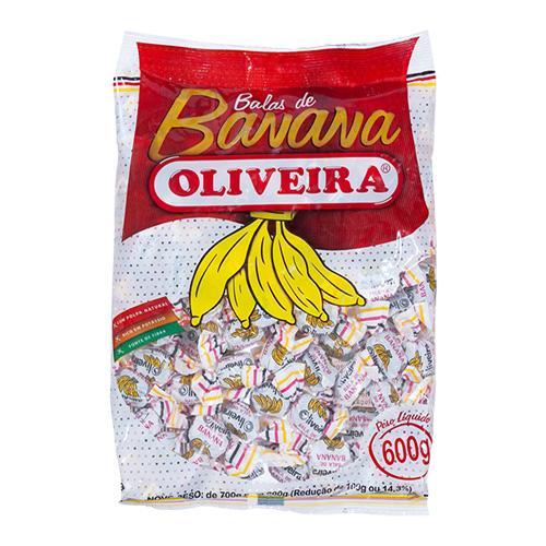 Bala De Banana Oliveira 500g