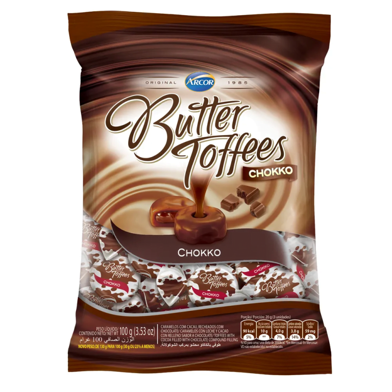 Bala Butter Toffe Chokko Trufa 400g