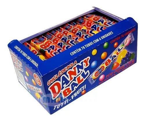 Chiclete Danny Ball 78 tubos