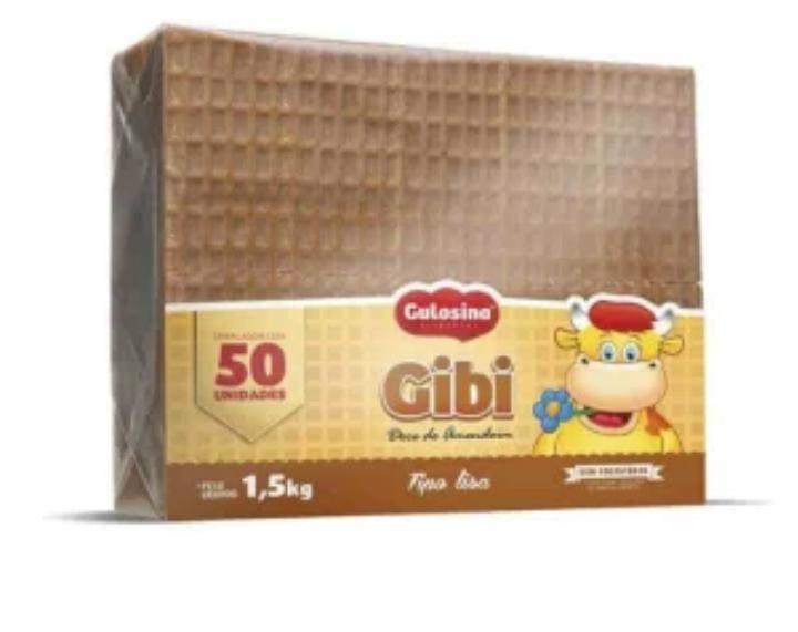 Doce gulosina gibi 50un 1,5kg