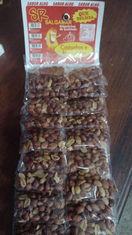 Amendoim com Casca C/Alho