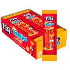 Fini Tubes Morango/laranja 240g