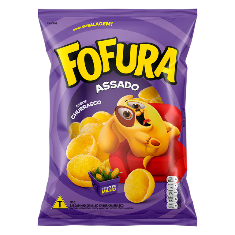 Salgadinho Fofura Churrasco 60g