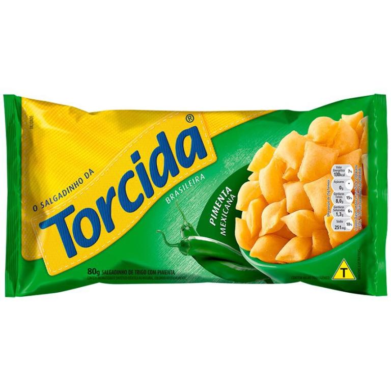 Salgadinho Torcida Pimenta Mexicana 60g