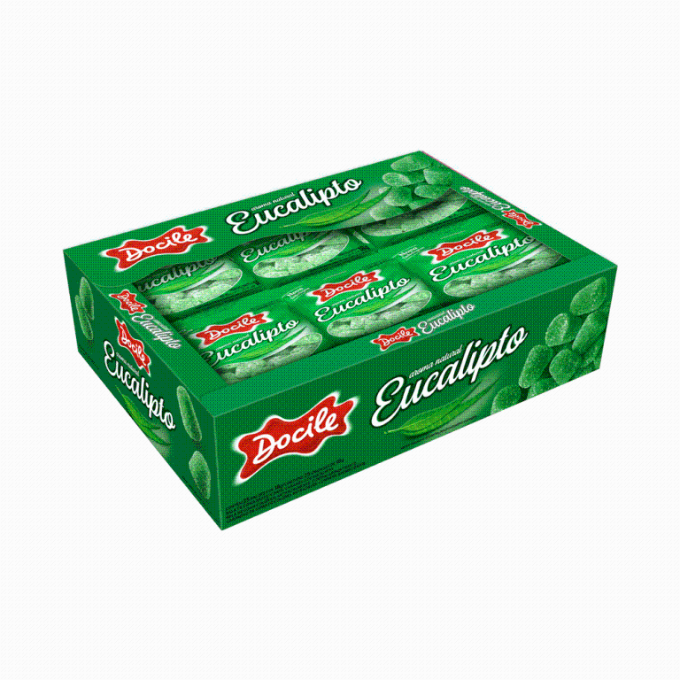 goma gino eucalipto 25un 20g