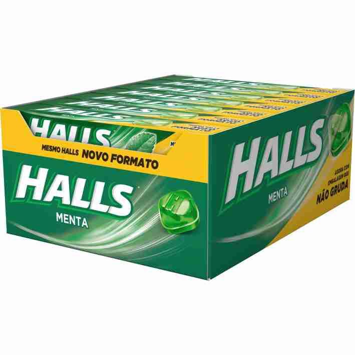 drops halls menta 21un