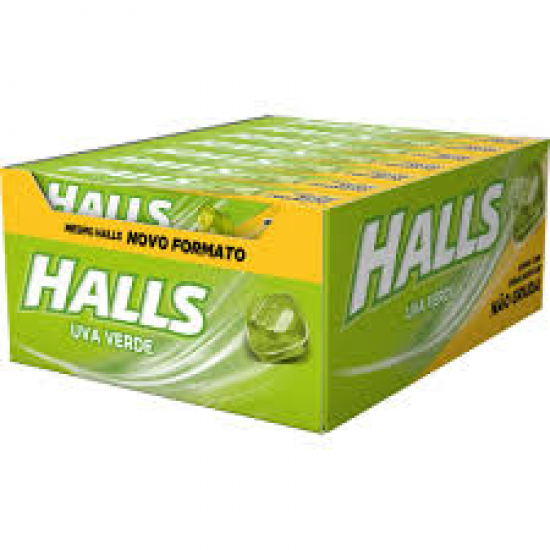 drops halls uva verde 21un