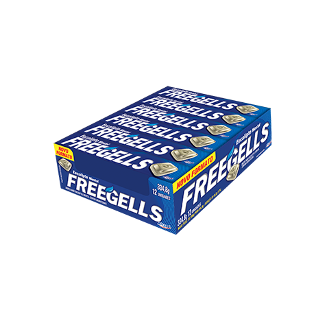 drops freegells eucalipto mentol 380g 12un