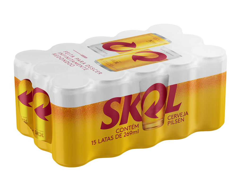 Cerveja Skol 269ml C/15
