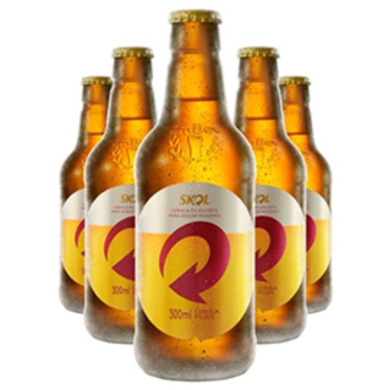 Cerveja Skol 300ml C/24