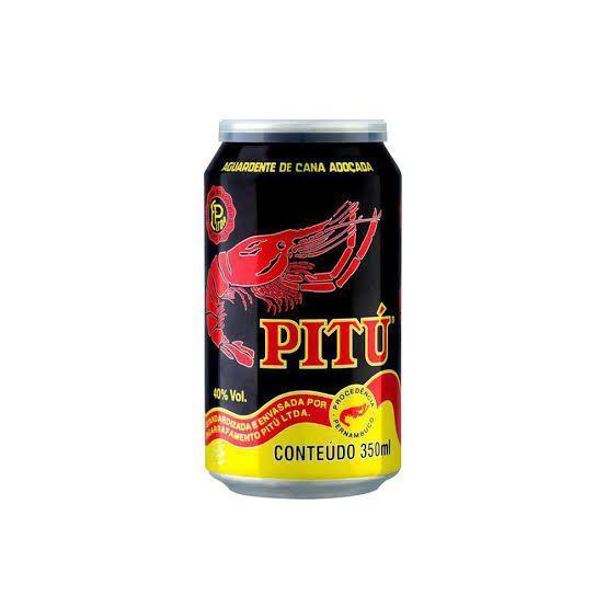 Cachaça Pitu Lata 350ml