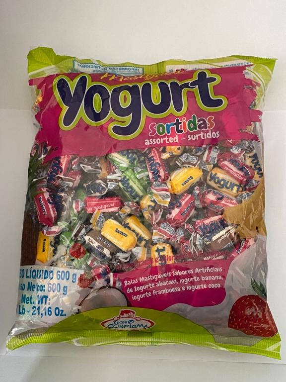 Bala Yorgurt Sortida Confirmar 600g