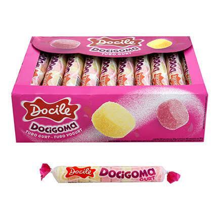 Bala de Goma docigoma Docile Yogurt
