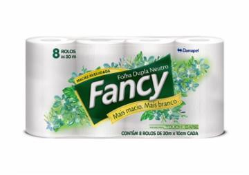 Papel Higiênico Fancy 8 rolos