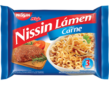 Miojo Nissin Carne