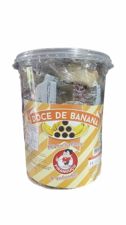 Pote De Doce Banana No Copo