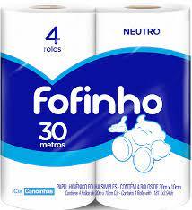 Papel Higiênico Fofinho Com 4