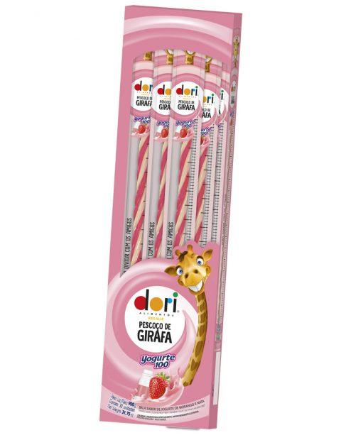 Pescoço de girafa yogurt