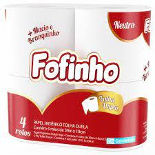 Papel Higiênico Fofinho F Dupla c/4