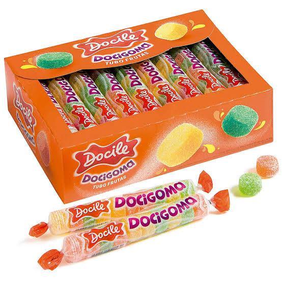 Bala de Goma Docigoma Docile Frutas