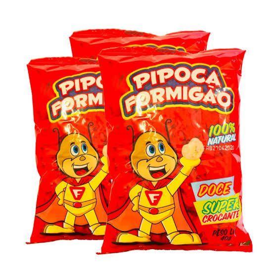 Pipoca Vermelha Formigão 40g