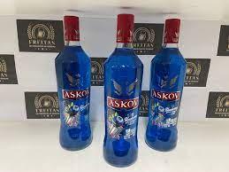 Cachaça Vod Askov Azul Blueberry