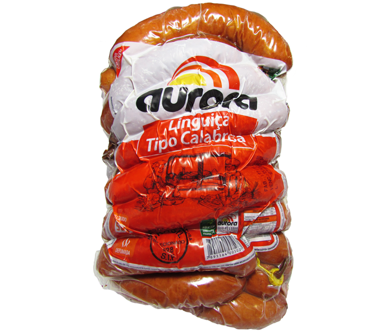 Linguiça Calabresa Defumada Aurora 5kg