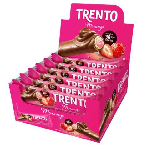 Chocolate Trento morango